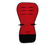 Red Stroller Seat Cushion