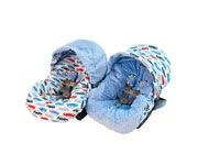 Funda y Capota Reversible Silla Grupo 0 Rodeo Drive