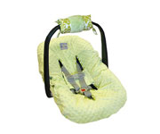 Almohadilla Silla Grupo 0 Avocado Damask