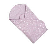 Cucuruch�n Classic Pink Quilted Swaddle Blanket