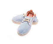 Abarca Shoes Righe Azzurre