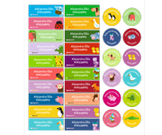 32 Animal Iron-On Labels