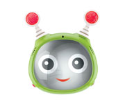 Green Oly Active Baby Car Mirror