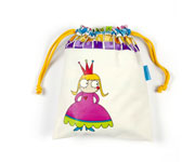Bolsa Merienda Princesa Personalizada