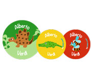 Pack 3 chapas Personalizadas Dino