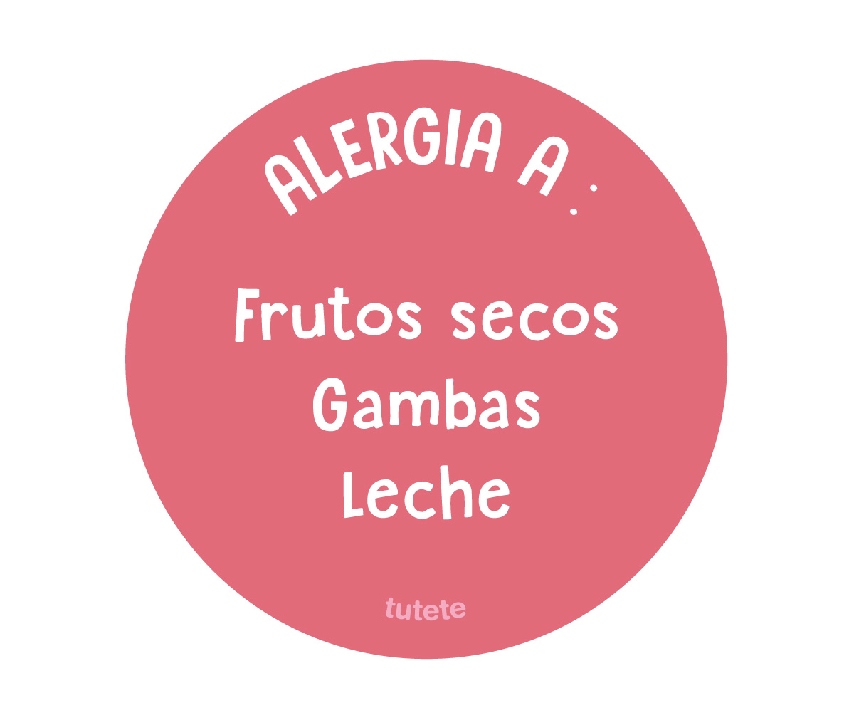 1 Chapa Alergia Coral Personalizada