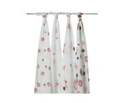 'Babycakes' Swaddle Classic Muslin Swaddle Cloth