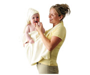 Clevamama Bath Cape Cream