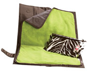 All-in-one nappy wallet Chocolate