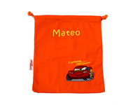 Bolsa Merienda  Lightning McQueen Orange