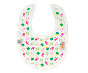 Organic Cotton Frog Bib