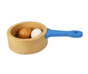 Saucepan with Boiled Eggs