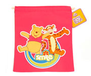 Bolsa Merienda Winnie Disney Rosa/Rojo personalizada