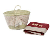 Beach Basket  Burdeos