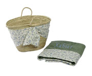 Beach Basket  Verde