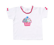 Camiseta Cupcake Fucsia