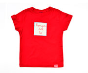 Camiseta "Bonico del t�" Rojo
