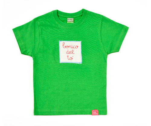 Camiseta "Bonico del t�" Verde