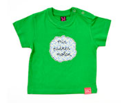 Camiseta "Mis padres molan" Verde