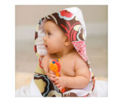 Baby Chocolate Bath Cape