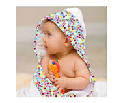 Baby Dots Bath Cape