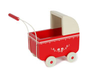 Passeggino Rosso di Legno