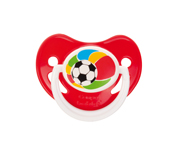 Chupeta Futebol Vermelha