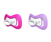 2 Succhietti Iiamo Peace Fucsia/Lilla 0-6M