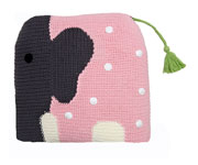 Cuscino Elefante Wilfred Rosa