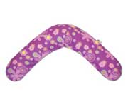 Theraline Lilac Circles Deluxe Maternity and Nursing Pillow
