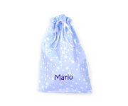 Bolsa Merienda Personalizada Stars Azul