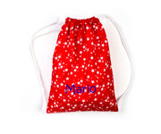 Mochila Personalizada Stars Roja