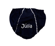 Culotte Navy Pink White Trim