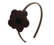 Chocolate Flower Hairband Doo1