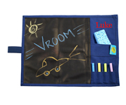 Blue Personalisable Chalkboard Placemat