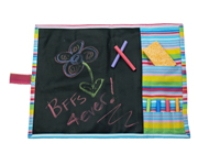 Stripey Personalisable Chalkboard Placemat