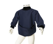 Marine Blue Pocket Bib