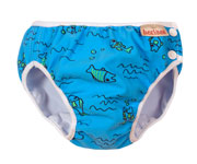 Turquoise Swim Nappy