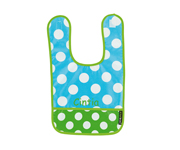 Blue Dots B13 Personalised Bib