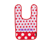 Pink Flowers B16 Personalised Bib
