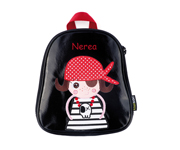 Personalisable Pirate Girl Backpack
