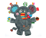 Label-Label Friends Soft Elephant Comforter