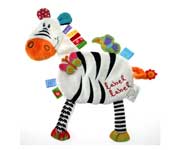 Label-Label Friends Soft Zebra Comforter