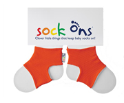 Sock Ons� 6-12M Classic Arancione
