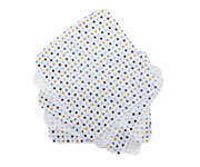 Blue Polkadots Muslin Cloth Set