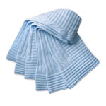 Manta Punto Algod�n Azul