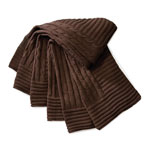 Manta Punto Algod�n Chocolat