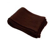 Manta Algod�n Chocolate