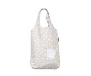 Bolsa Piqu� Corona Beige Personalizada