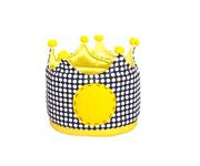 Large Blue & Yellow Crown